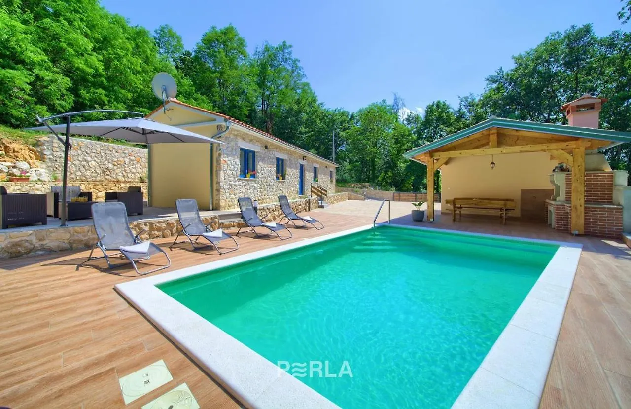 Cozy Stone House Capree With Pool Villa Ripenda Kras 0*,