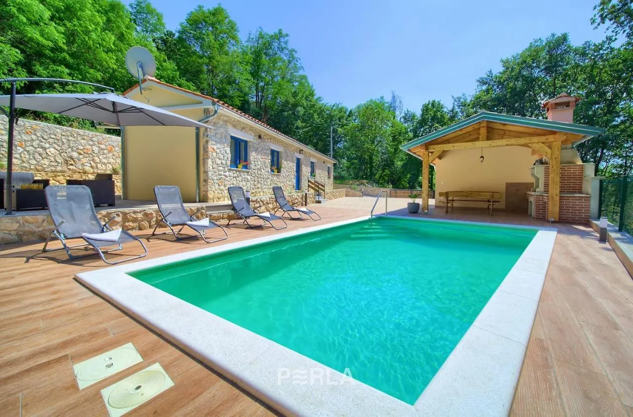 Cozy Stone House Capree With Pool Villa Ripenda Kras